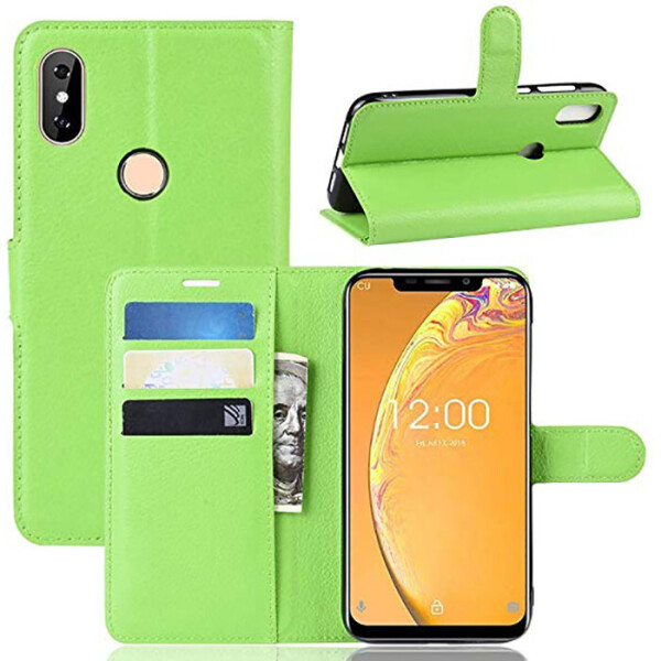 

Чехол-книжка Litchie Wallet для Oukitel C13 Pro Green
