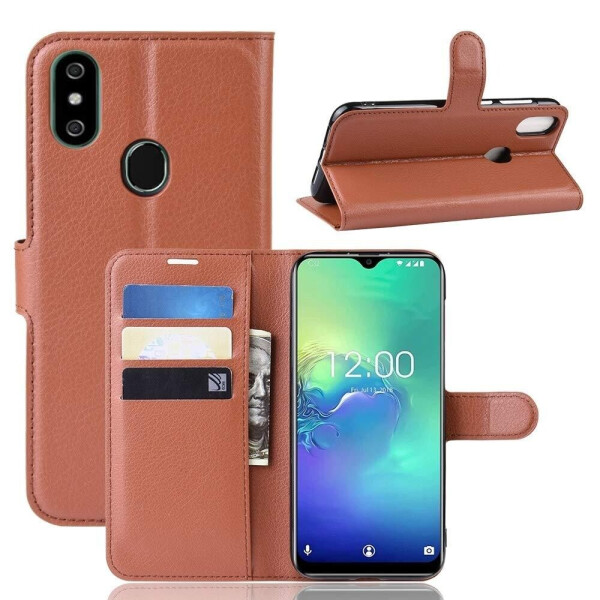 

Чехол-книжка Litchie Wallet для Oukitel C15 Pro Brown