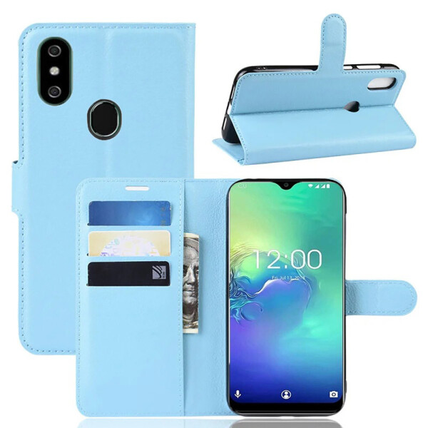 

Чехол-книжка Litchie Wallet для Oukitel C15 Pro Blue