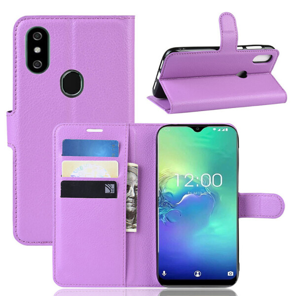 

Чехол-книжка Litchie Wallet для Oukitel C15 Pro Violet