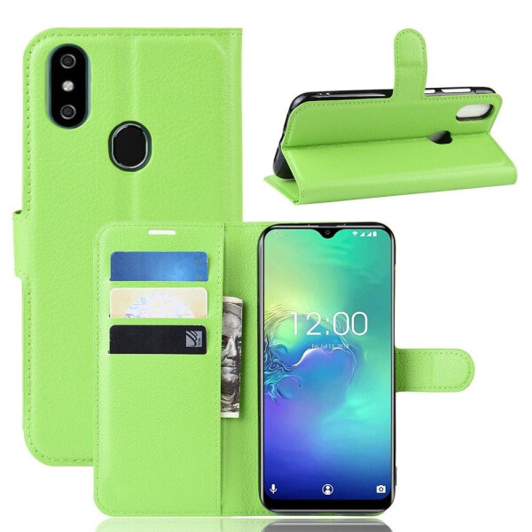

Чехол-книжка Litchie Wallet для Oukitel C15 Pro Green