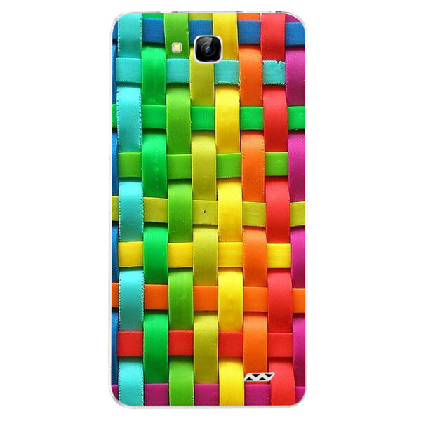 

Чехол с рисунком Printed Silicone для Oukitel C3 Плетенка