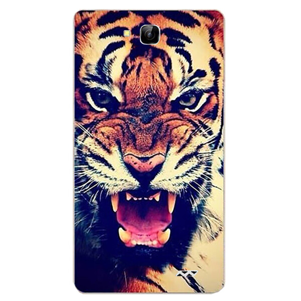 

Чехол с рисунком Printed Silicone для Oukitel C3 Тигр