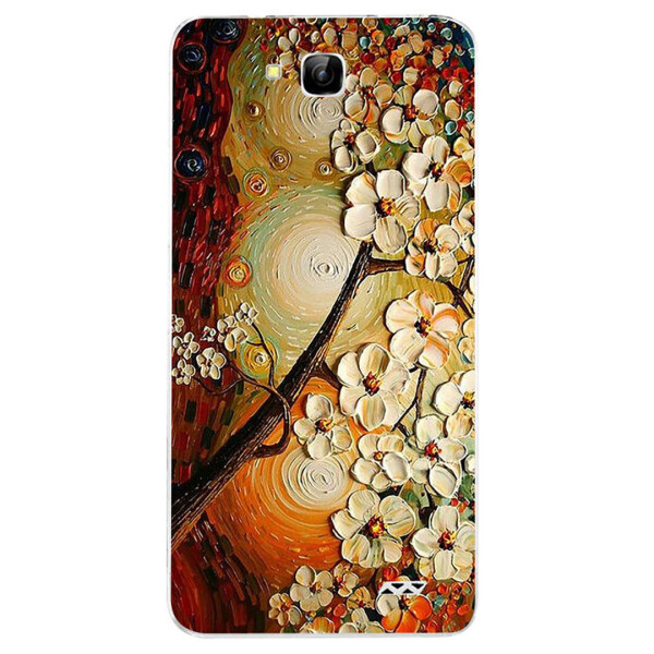 

Чехол с рисунком Printed Silicone для Oukitel C3 Цвет Яблони