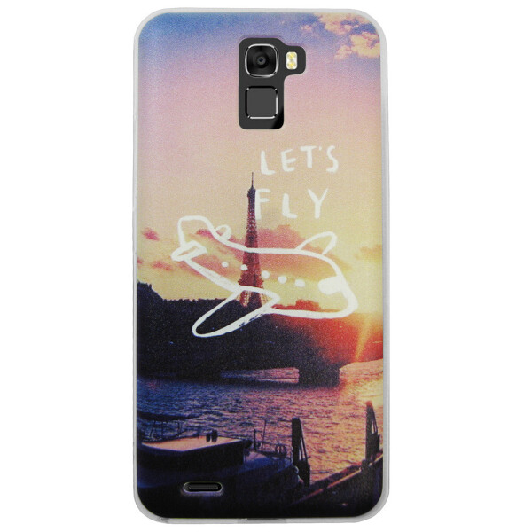 

Чехол с рисунком Printed Silicone для Oukitel K5000 Париж