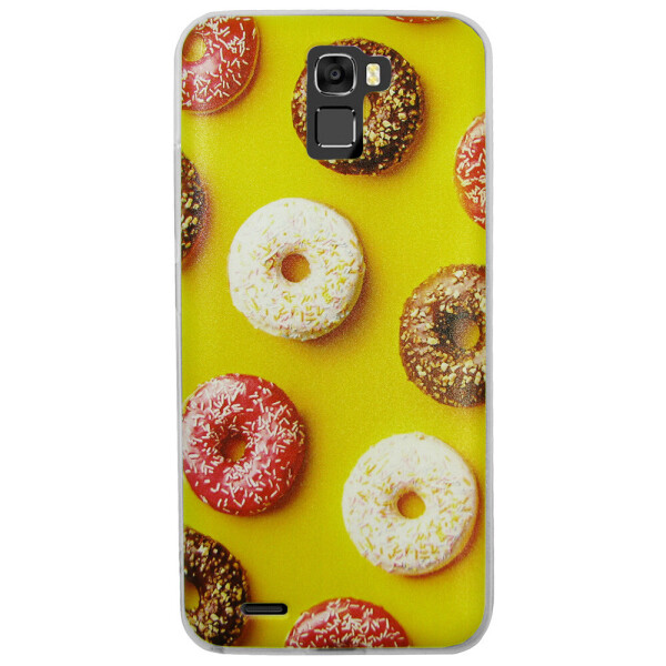 

Чехол с рисунком Printed Silicone для Oukitel K5000 Пончики
