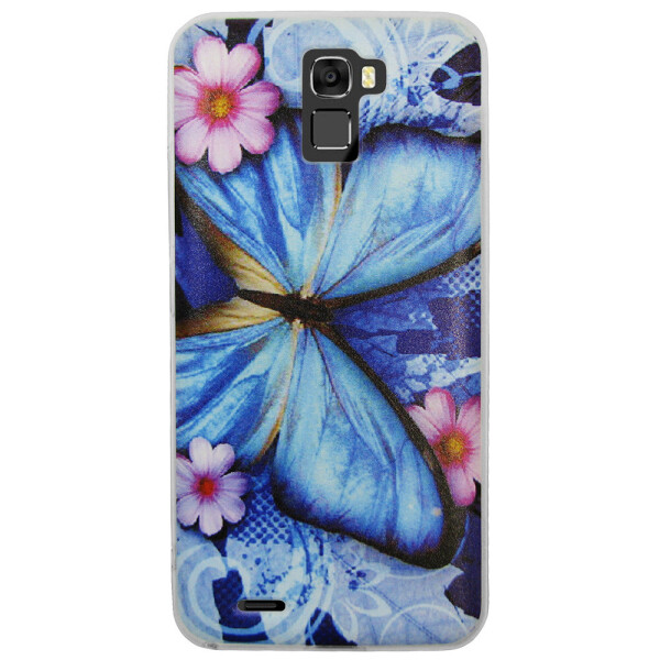 

Чехол с рисунком Printed Silicone для Oukitel K5000 Бабочка