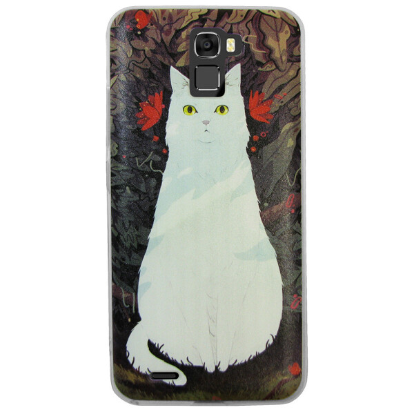 

Чехол с рисунком Printed Silicone для Oukitel K5000 Кошка
