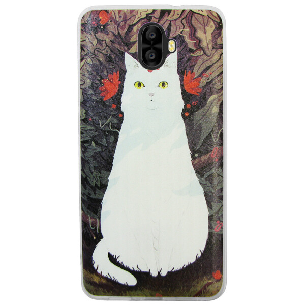 

Чехол с рисунком Printed Silicone для Oukitel K8000 Кошка