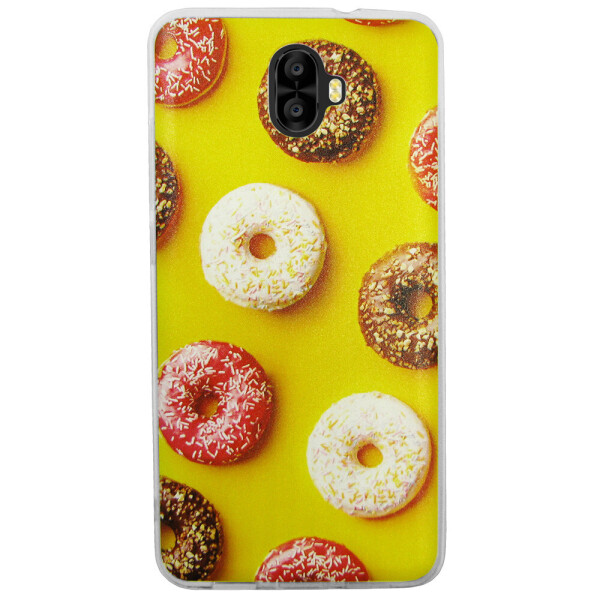 

Чехол с рисунком Printed Silicone для Oukitel K8000 Пончики
