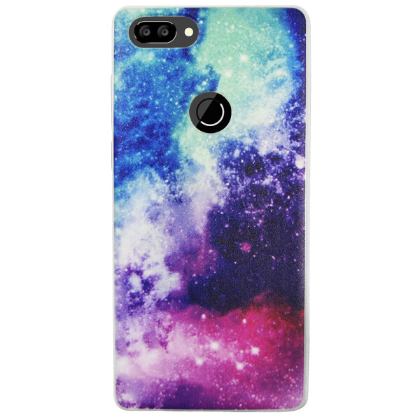 

Чехол с рисунком Printed Silicone для Oukitel Mix 2 Космос
