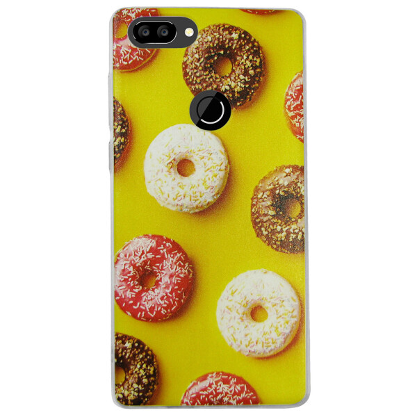 

Чехол с рисунком Printed Silicone для Oukitel Mix 2 Пончики