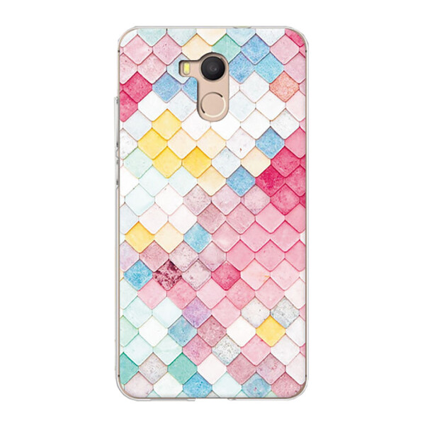 

Чехол с рисунком Printed Silicone для Oukitel U15 Pro Мозаика