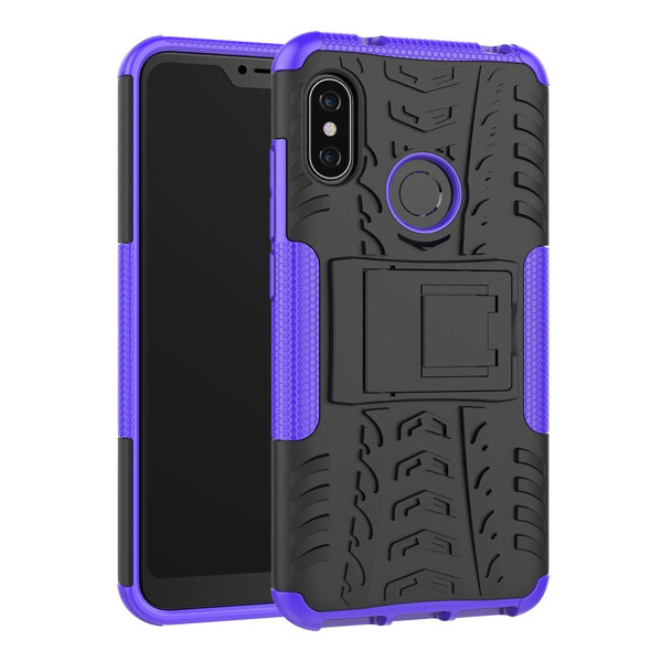 

Чехол Armor Case для Xiaomi Redmi 6 Pro / Mi A2 Lite Фиолетовый
