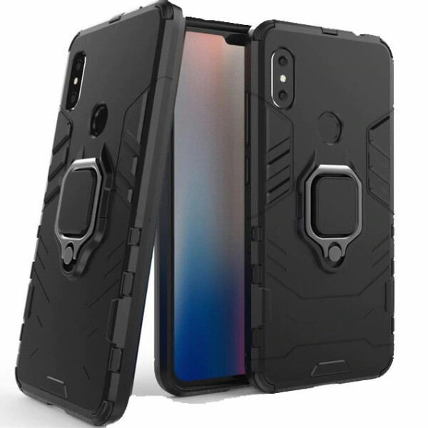 

Чехол Ring Armor для Xiaomi Redmi Note 6 Pro Чёрный