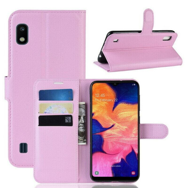 

Чехол-книжка Litchie Wallet для Samsung A102 Galaxy A10e Pink