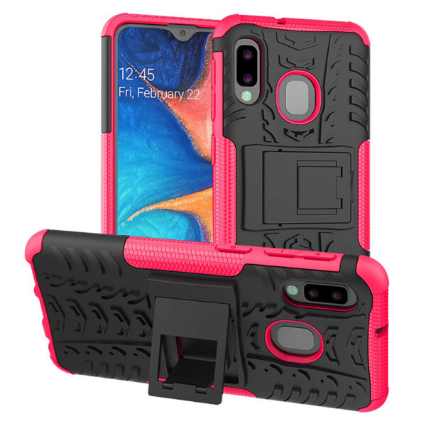 

Чехол Armor Case для Samsung A202 Galaxy A20e Розовый