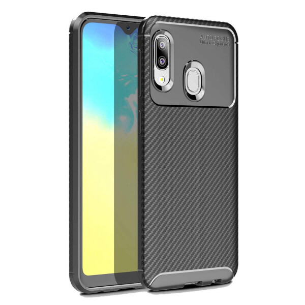 

Чехол Carbon Case Samsung A202 Galaxy A20e Черный
