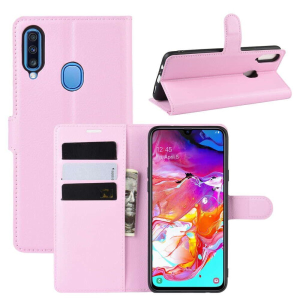 

Чехол-книжка Litchie Wallet для Samsung A207 Galaxy A20s Pink