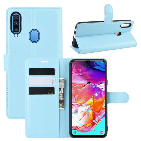 

Чехол-книжка Litchie Wallet для Samsung A207 Galaxy A20s Blue