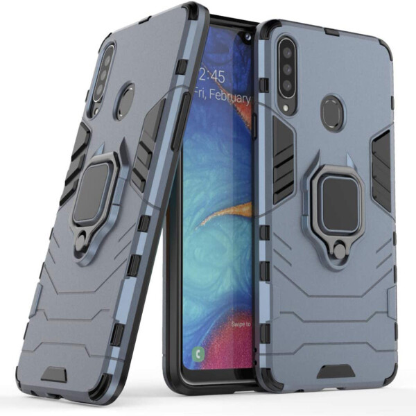 

Чехол Ring Armor для Samsung A207 Galaxy A20s Blue