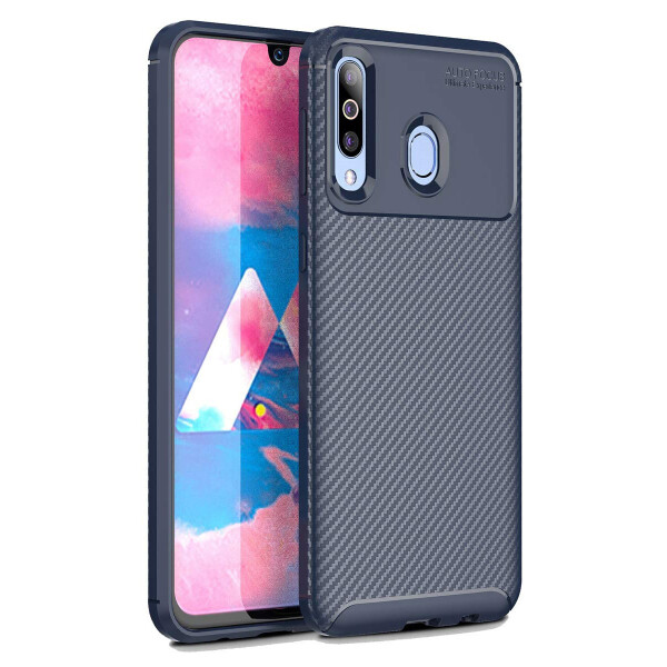 

Чехол Carbon Case Samsung A3050 Galaxy A40s / M305 Galaxy M30 Синий