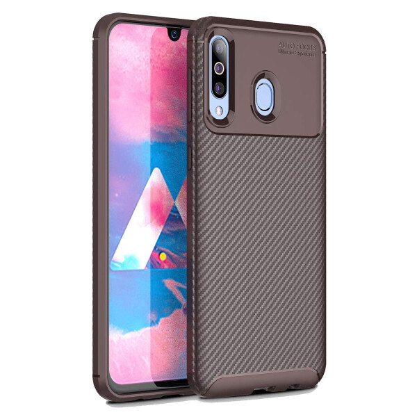

Чехол Carbon Case Samsung A3050 Galaxy A40s / M305 Galaxy M30 Коричневый