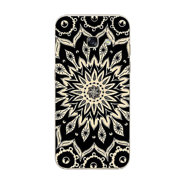 

Чехол с рисунком Printed Silicone для Samsung A320 Galaxy A3 2017 Черные Узоры