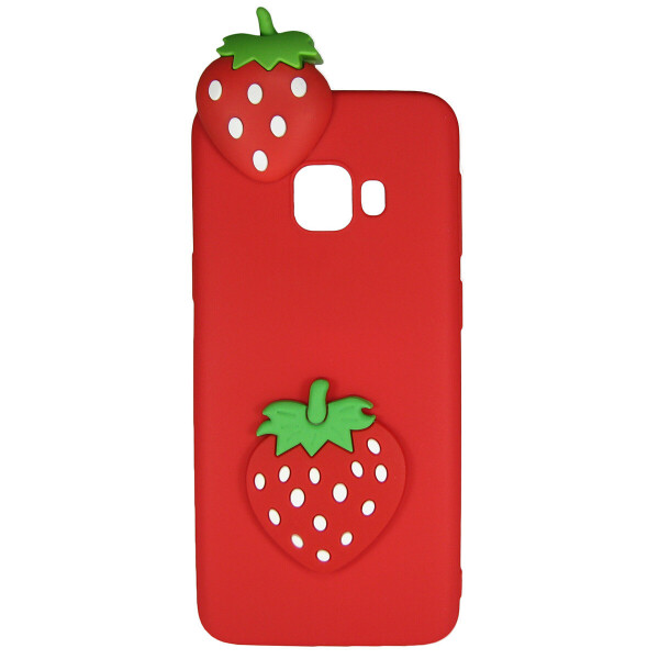 

Чехол Cartoon 3D Case для Samsung A520 Galaxy A5 2017 Клубничка