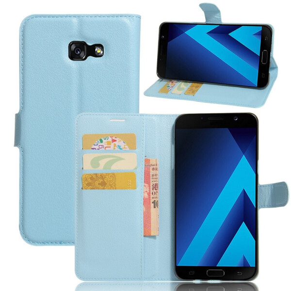

Чехол-книжка Litchie Wallet для Samsung A520 Galaxy A5 2017 Голубой