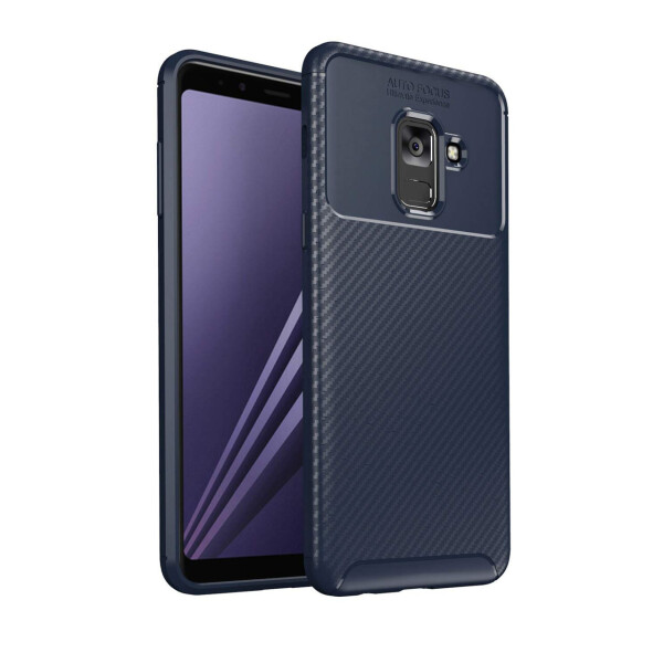 

Чехол Carbon Case Samsung A530 Galaxy A8 2018 Синий