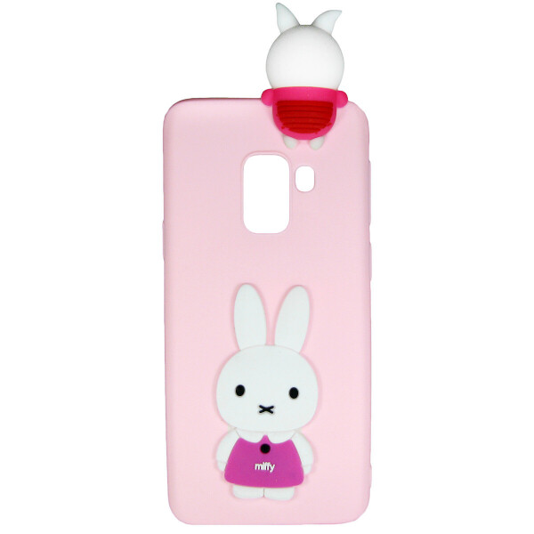 

Чехол Cartoon 3D Case для Samsung A530 Galaxy A8 2018 Кролик