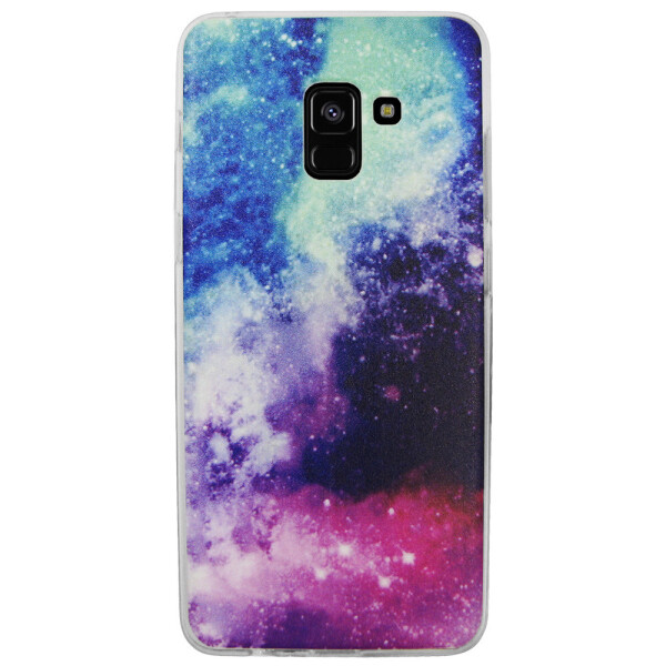 

Чехол с рисунком Printed Silicone для Samsung A530 Galaxy A8 2018 Космос