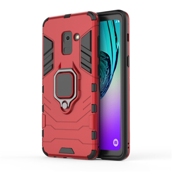 

Чехол Ring Armor для Samsung A530 Galaxy A8 2018 Красный