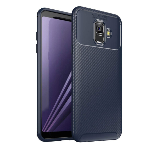 

Чехол Carbon Case Samsung A600 Galaxy A6 2018 Синий