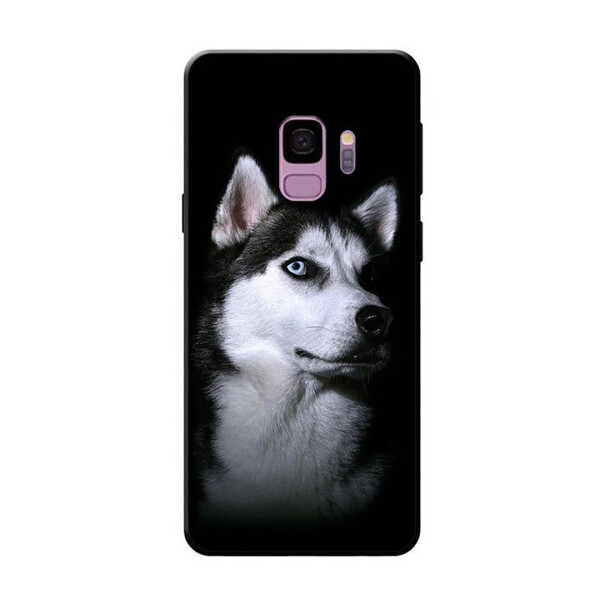 

Чехол с рисунком Printed Silicone для Samsung A600 Galaxy A6 2018 Хаски