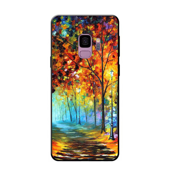 

Чехол с рисунком Printed Silicone для Samsung A600 Galaxy A6 2018 Осенний Лес