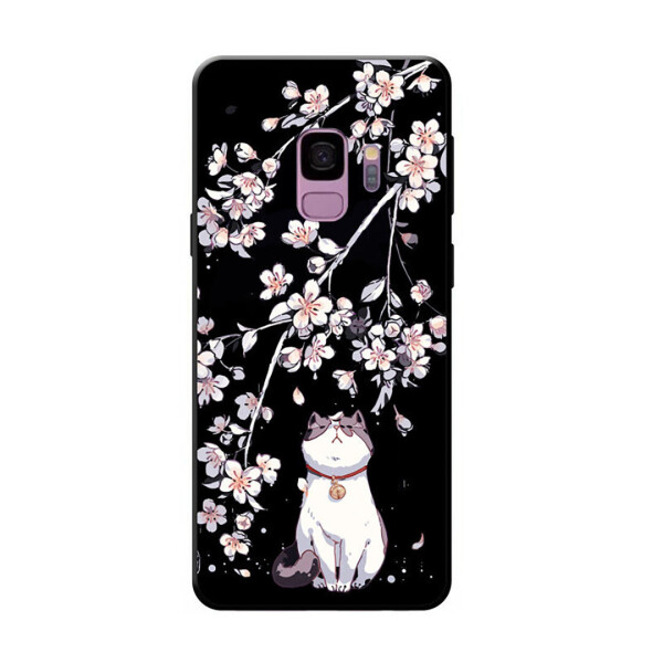 

Чехол с рисунком Printed Silicone для Samsung A605 Galaxy A6 Plus 2018 Кошка