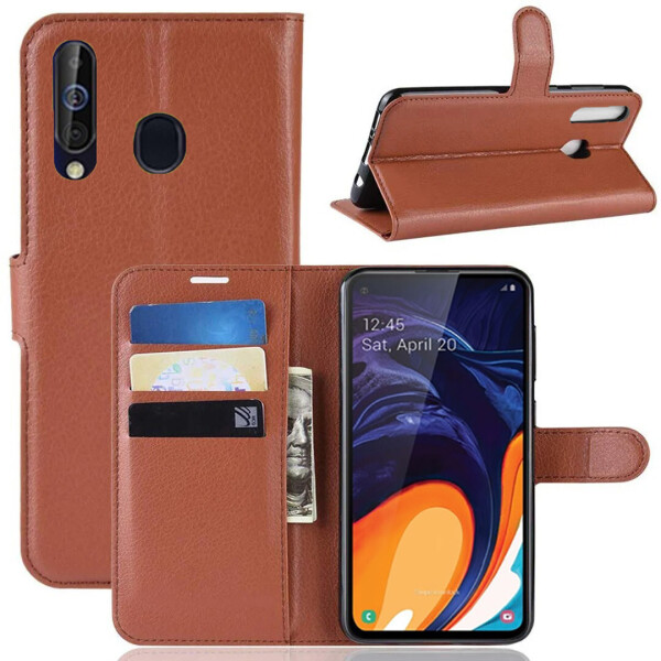 

Чехол-книжка Litchie Wallet для Samsung A606 Galaxy A60 Brown