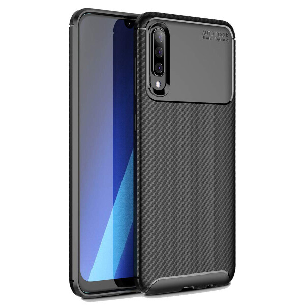 

Чехол Carbon Case Samsung A705 Galaxy A70 Черный