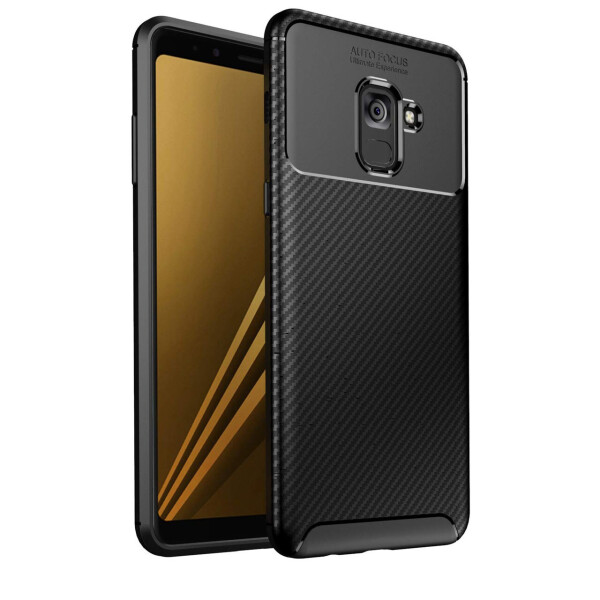 

Чехол Carbon Case Samsung A730 Galaxy A8 Plus 2018 Черный
