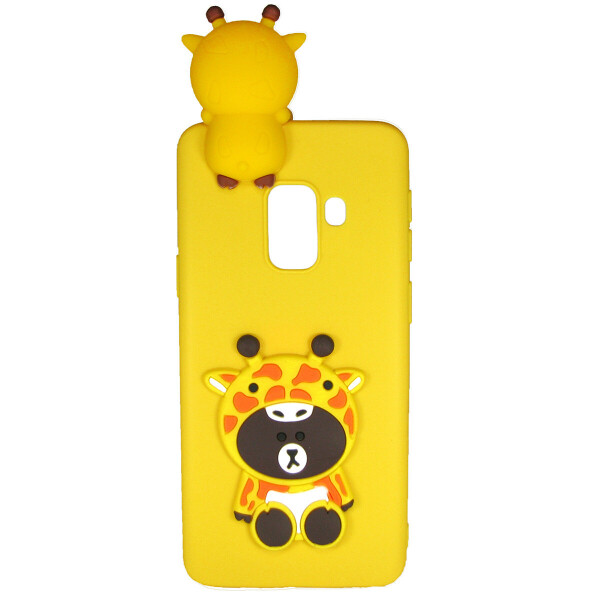 

Чехол Cartoon 3D Case для Samsung A730 Galaxy A8 Plus 2018 Жирафы