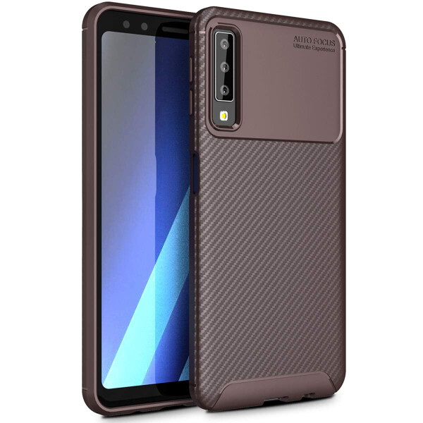 

Чехол Carbon Case Samsung A750 Galaxy A7 2018 Коричневый