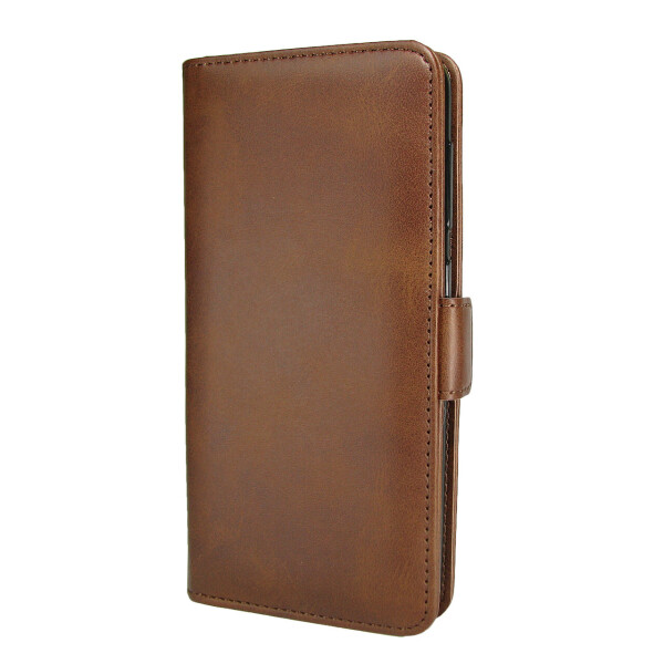

Чехол-книжка Leather Wallet для Samsung A750 Galaxy A7 2018 Коричневый