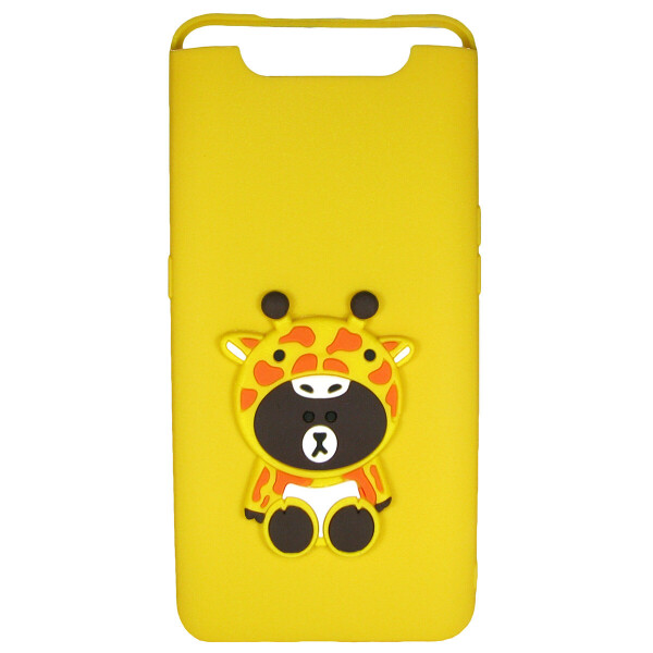 

Чехол Cartoon 3D Case для Samsung A805 Galaxy A80 Жираф