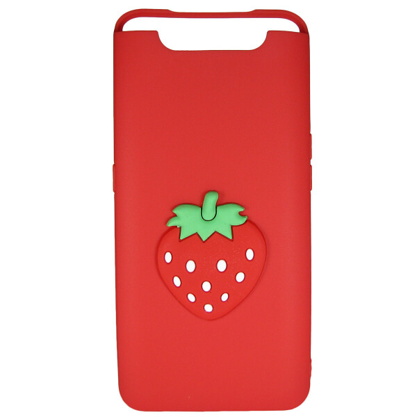 

Чехол Cartoon 3D Case для Samsung A805 Galaxy A80 Клубничка
