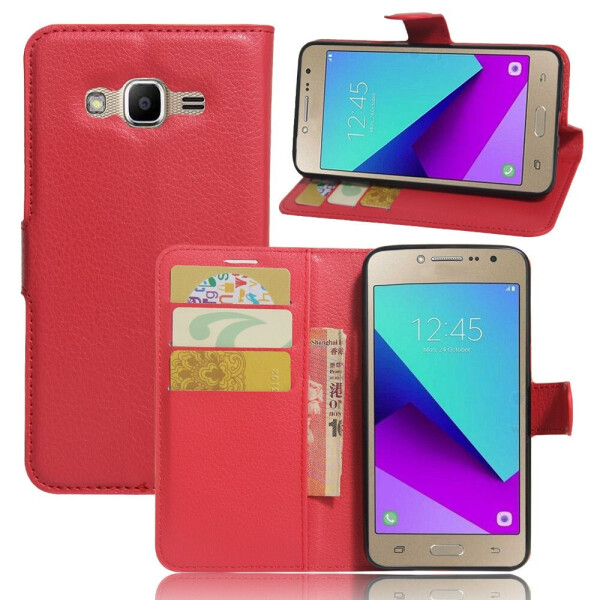 

Чехол-книжка Litchie Wallet для Samsung G532 Galaxy J2 Prime Красный