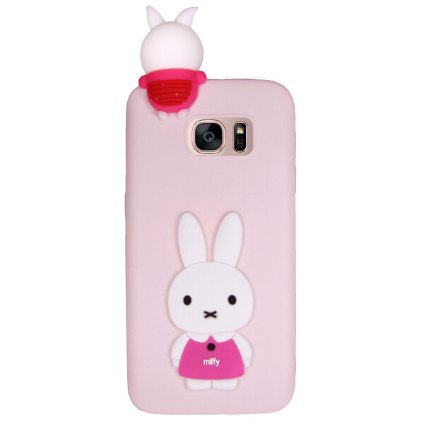 

Чехол Cartoon 3D Case для Samsung G935 Galaxy S7 Edge Кролик