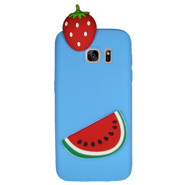 

Чехол Cartoon 3D Case для Samsung G935 Galaxy S7 Edge Арбуз