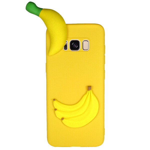 

Чехол Cartoon 3D Case для Samsung G950 Galaxy S8 Бананы